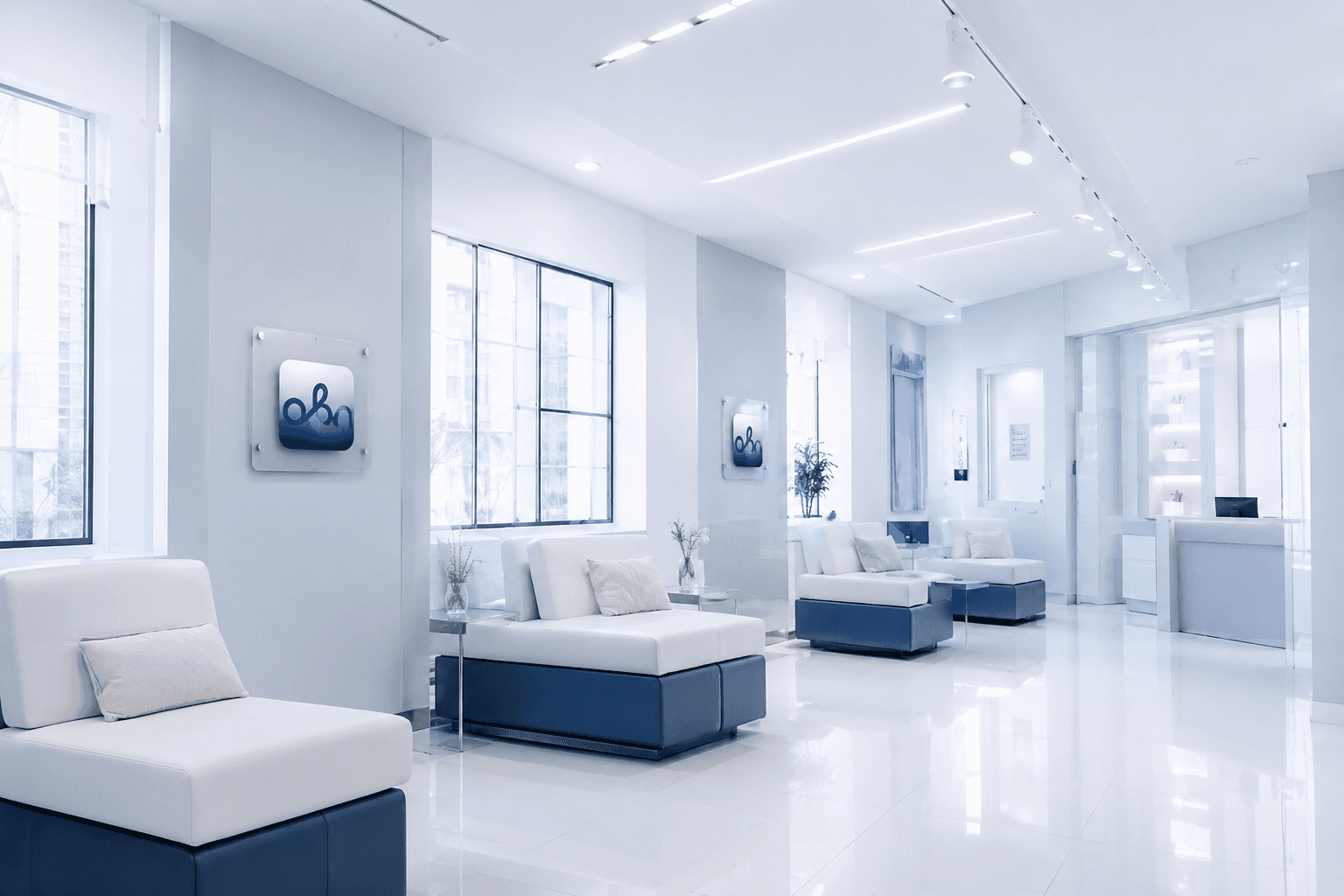 Modern clinic interior